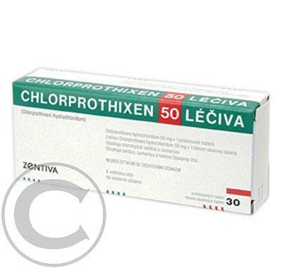 CHLORPROTHIXEN 50 LÉČIVA  50X50MG Potahované tablety