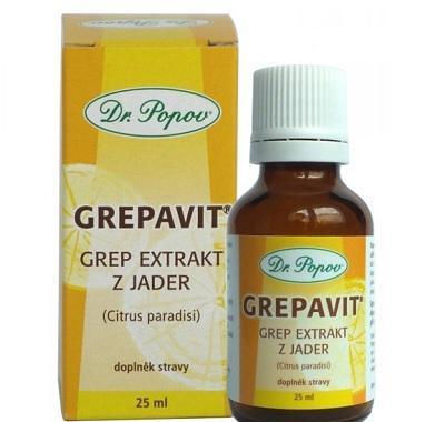 Dr. Popov GREPAVIT® - grep extrakt z jader 25 ml, Dr., Popov, GREPAVIT®, grep, extrakt, jader, 25, ml