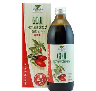 EkoMedica Goji - kustovnice čínská 500 ml, EkoMedica, Goji, kustovnice, čínská, 500, ml