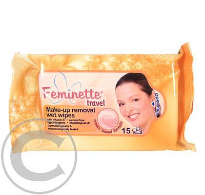 FEMINETTE odličovací ubrousky 15ks s vitamínem E pH 5.5, FEMINETTE, odličovací, ubrousky, 15ks, vitamínem, E, pH, 5.5