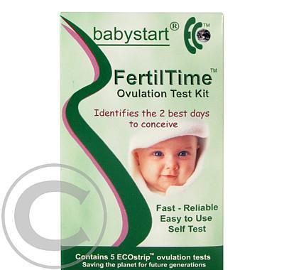 FertilTime ovulační testy 5 ks v balení, FertilTime, ovulační, testy, 5, ks, balení
