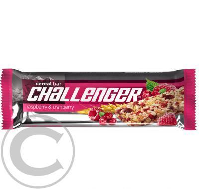 FIT Müsli tyčinka chalenger brusinky a maliny 45 g, FIT, Müsli, tyčinka, chalenger, brusinky, maliny, 45, g