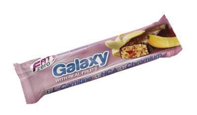 Fitness müsli tyčinka FatZero Galaxy, Banán-Čokoláda, 30 g, Fitness, müsli, tyčinka, FatZero, Galaxy, Banán-Čokoláda, 30, g