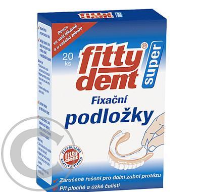 Fittydent podložky dolní 20ks, Fittydent, podložky, dolní, 20ks