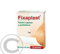 Fixaplast Classic 0.5mx6cm nedělená s polštářkem, Fixaplast, Classic, 0.5mx6cm, nedělená, polštářkem
