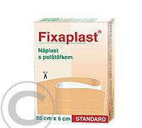 Fixaplast Standard 0.5mx6cm nedělená s polštářkem, Fixaplast, Standard, 0.5mx6cm, nedělená, polštářkem