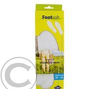 Footsoft Vložky do obuvi hygienické 4 páry velikost M 39 - 41, Footsoft, Vložky, obuvi, hygienické, 4, páry, velikost, M, 39, 41
