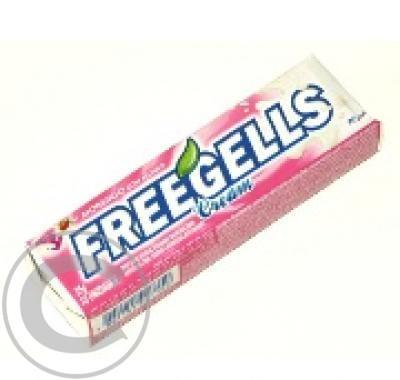 Freegells jahoda a mentol s krémovou náplní 12x35g, Freegells, jahoda, mentol, krémovou, náplní, 12x35g