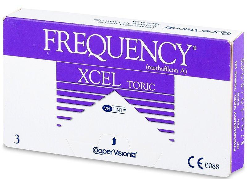 FREQUENCY XCEL TORIC (3 čočky), FREQUENCY, XCEL, TORIC, 3, čočky,