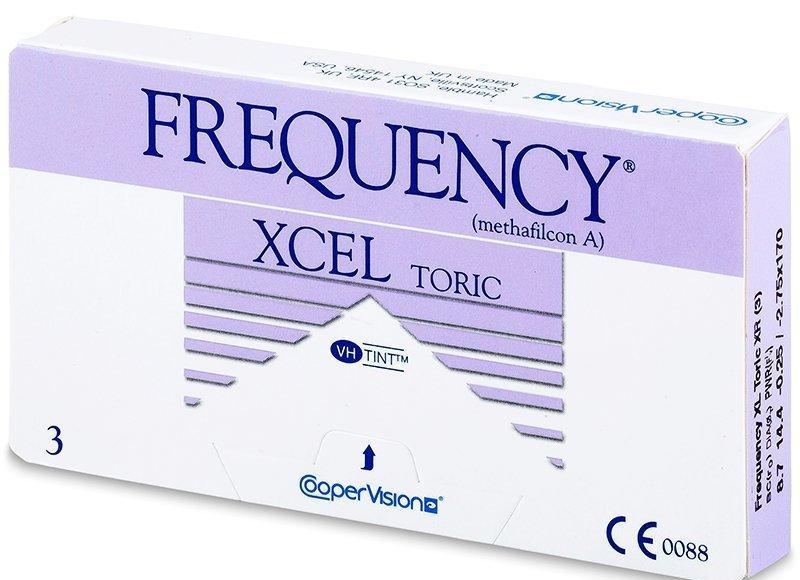 FREQUENCY XCEL TORIC XR (3 čočky), FREQUENCY, XCEL, TORIC, XR, 3, čočky,