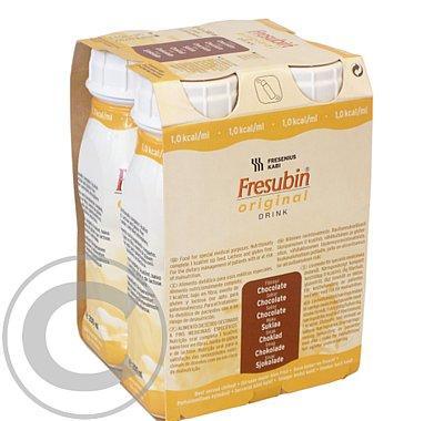 FRESUBIN ORIGINAL S ČOKOLÁDOVOU PŘÍCHUTÍ  4X200ML Roztok, FRESUBIN, ORIGINAL, S, ČOKOLÁDOVOU, PŘÍCHUTÍ, 4X200ML, Roztok