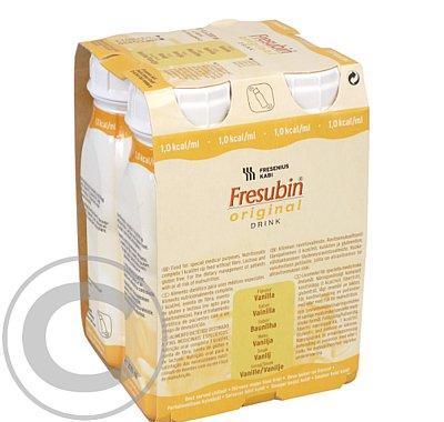 FRESUBIN ORIGINAL S VANILKOVOU PŘÍCHUTÍ  4X200ML Roztok, FRESUBIN, ORIGINAL, S, VANILKOVOU, PŘÍCHUTÍ, 4X200ML, Roztok