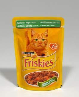 Friskies kapsa kočka králičí maso,játra, mrkev 100g