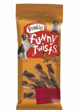 Frolic pochoutka Funny Twists 140g, Frolic, pochoutka, Funny, Twists, 140g