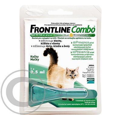 Frontline Combo Spot-on cat sol.1x1 0,5 ml, Frontline, Combo, Spot-on, cat, sol.1x1, 0,5, ml