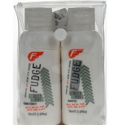 Fudge Daily Mint Set  50ml 50ml Daily Mint Shampoo   50ml Daily Mint Conditioner, Fudge, Daily, Mint, Set, 50ml, 50ml, Daily, Mint, Shampoo, , 50ml, Daily, Mint, Conditioner