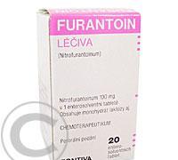 FURANTOIN LÉČIVA  20X100MG Tablety