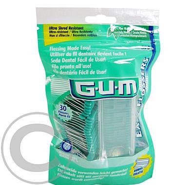 G.U.M Easy Flosser nosic s mentolovou nití 30ks