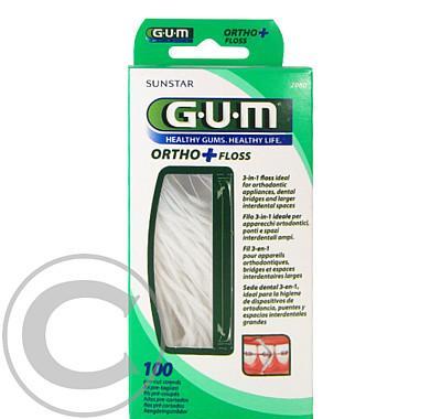 G.U.M Superfloss Ortho   Floss 100 ks vláken, G.U.M, Superfloss, Ortho, , Floss, 100, ks, vláken