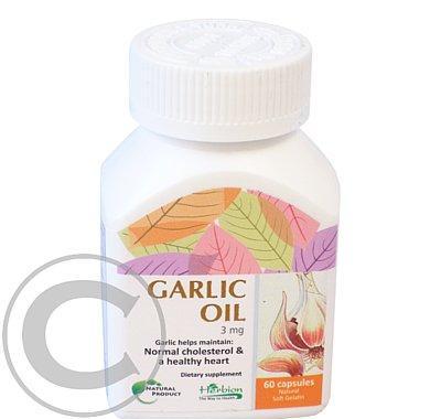 Garlic oil 3mg cps.60, Garlic, oil, 3mg, cps.60