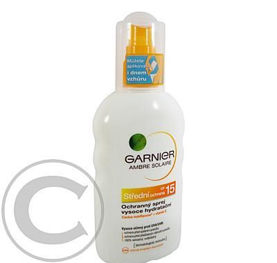 GARNIER Ambre Solaire Opalovací sprej OF15 150 ml, GARNIER, Ambre, Solaire, Opalovací, sprej, OF15, 150, ml