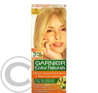 GARNIER color naturals 10 velmi světlá blond, GARNIER, color, naturals, 10, velmi, světlá, blond