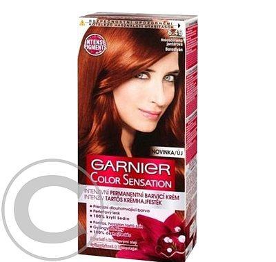 Garnier Color Sensitiven 6.46 hnědočerná jantarová