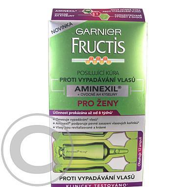 GARNIER Fructis posilovací kúra vypadávání vlasů ženy12x6ml C2493500, GARNIER, Fructis, posilovací, kúra, vypadávání, vlasů, ženy12x6ml, C2493500