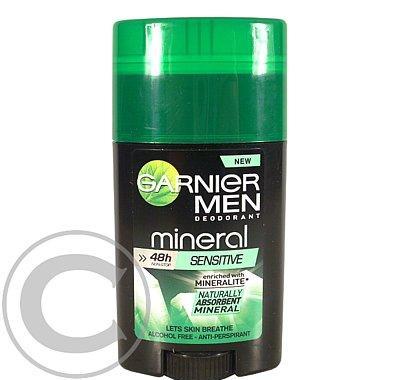 GARNIER MEN Mineral stick 40ml Sensitive, GARNIER, MEN, Mineral, stick, 40ml, Sensitive