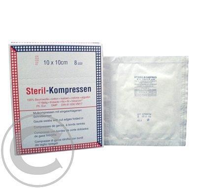 Gáza hydrofilní kompresní sterilní 10x10cm/5ks Steriwund, Gáza, hydrofilní, kompresní, sterilní, 10x10cm/5ks, Steriwund