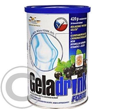 Geladrink Forte nápoj černý rybíz 420g, Geladrink, Forte, nápoj, černý, rybíz, 420g