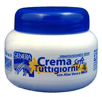 GENERA Crema Tuttigiorni Soft 250ml (denní krém s Aloe vera a medem), GENERA, Crema, Tuttigiorni, Soft, 250ml, denní, krém, Aloe, vera, medem,