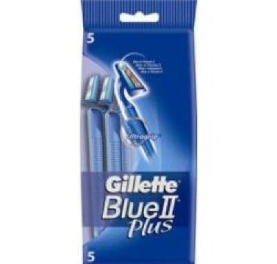 Gillette Blue II Plus 5 ks, Gillette, Blue, II, Plus, 5, ks
