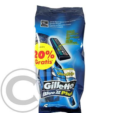 Gillette Blue II. Plus Ultra Grip 5 ks