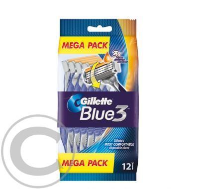 Gillette blue3 holítko 12 ks