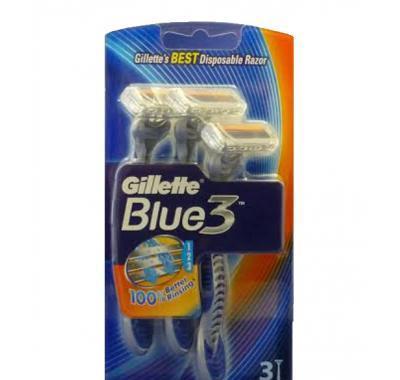 Gillette blue3 pride holítka 3ks, Gillette, blue3, pride, holítka, 3ks