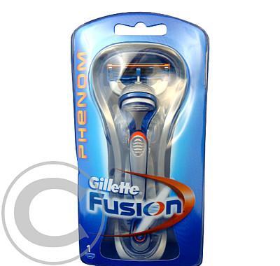 Gillette Fusion Phenom manual holicí strojek s 1 náhradním břitem, Gillette, Fusion, Phenom, manual, holicí, strojek, 1, náhradním, břitem