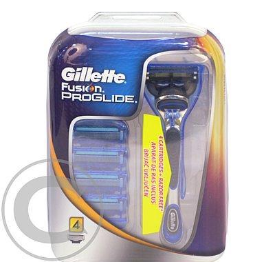 Gillette Fusion Proglide Manual strojek 4 náhrádní holítka