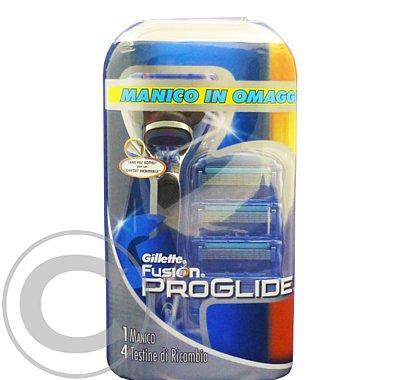 Gillette Fusion Proglide strojek   3 náhradní hlavice