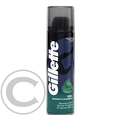 Gillette Gel na holení Sensitive 200ml, Gillette, Gel, holení, Sensitive, 200ml