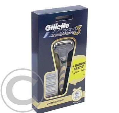 Gillette Mach 3 4 náhradní hlavice rucka FF, Gillette, Mach, 3, 4, náhradní, hlavice, rucka, FF