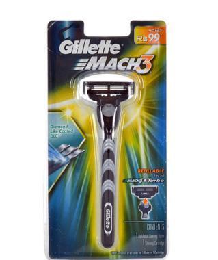 Gillette Mach 3 strojek s jednou hlavicí, Gillette, Mach, 3, strojek, jednou, hlavicí