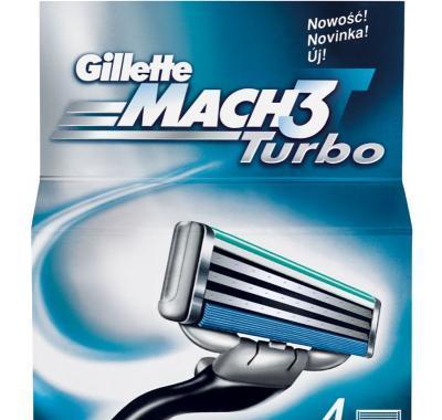 Gillette Mach 3 Turbo Ostatní 4 hlavice