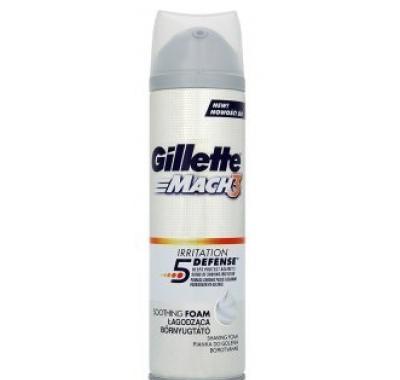 Gillette Mach3 Irritation Defense 5 pěna na holení 250 ml, Gillette, Mach3, Irritation, Defense, 5, pěna, holení, 250, ml