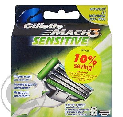 Gillette Mach3 sensitive 8 ks NH