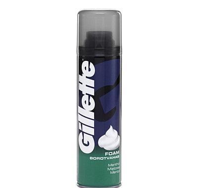 Gillette Pěna na holení Menthol 200ml, Gillette, Pěna, holení, Menthol, 200ml