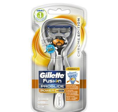Gillette ProGlide Flexball Silver Power holící strojek   náhradní hlavice 1 kus