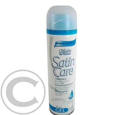 Gillette Satin Care gel na holení 200ml zklidňuj.