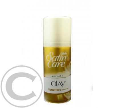 GILLETTE Satin care Olay Sensitive gel na holení s olejem 75 ml