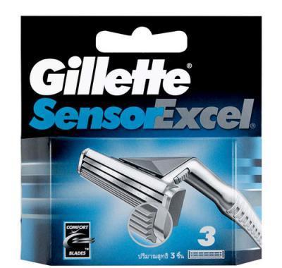 Gillette Sensor Excel pánský náhradní břity 5 ks SEFM, Gillette, Sensor, Excel, pánský, náhradní, břity, 5, ks, SEFM